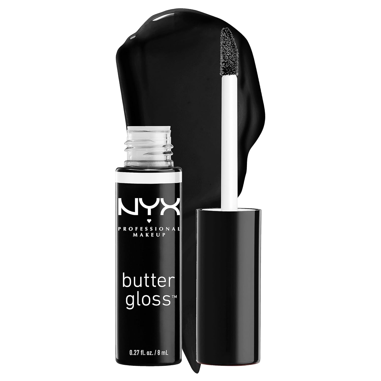 NYX PROFESSIONAL MAKEUP Butter Gloss, Non-Sticky Lip Gloss - Marshmallow (Muted Lilac)