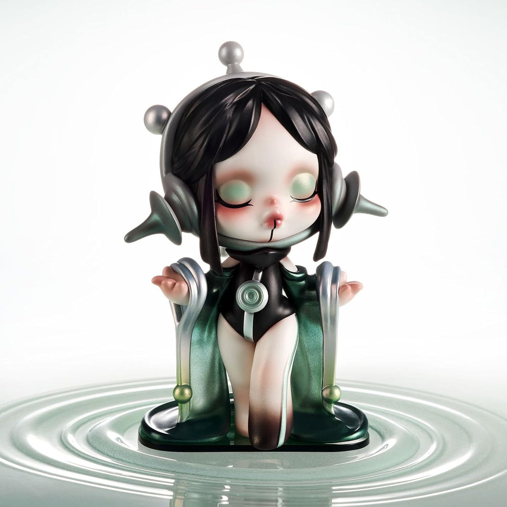 POP MART SKULLPANDA the Sound Series Figures, SKULLPANDA Blind Box Figures, Random Design Action Figures Collectible Toys Home Decorations, Holiday Birthday Gifts, Single Box