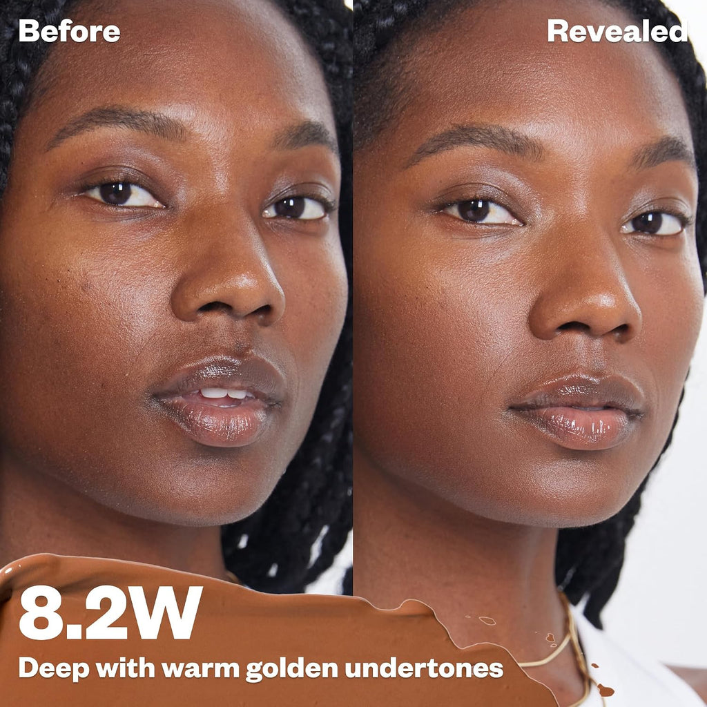 Kosas Revealer Concealer – Medium Coverage Hydrating under Eye & Face Concealer with Hyaluronic Acid, Tone 8.2 W