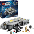 LEGO Star Wars: the Mandalorian and Grogu Anzellan Starship Building Toy - Build and Display Set for Boys & Girls, Ages 9+ - Star Wars Gifts for Kids - W/Grogu & 2 Anzellan Figures - 75445