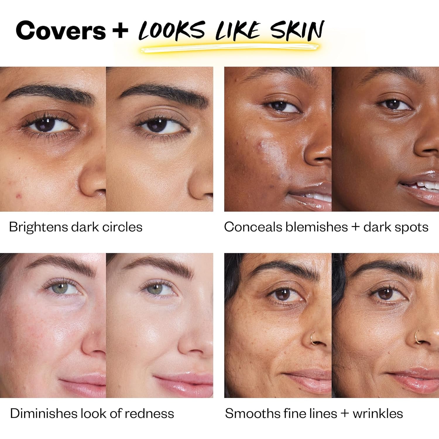 Kosas Revealer Concealer – Medium Coverage Hydrating under Eye & Face Concealer with Hyaluronic Acid, Tone 8.2 W