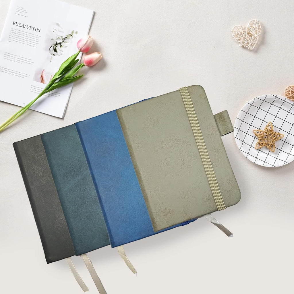 Hganxiu Pocket Notebook Small,Mini Notebook for Work,4 PCS Small Notepad