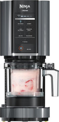 Ninja Creami Ice Cream Maker | 7-In-1 - Icecream, Gelato, Sorbet, Milkshakes, Mix-Ins, Smoothie Bowls & More | Includes (1) Dishwasher Safe 16 Oz. Pint with Storage Lid | Black | NC299AMZ