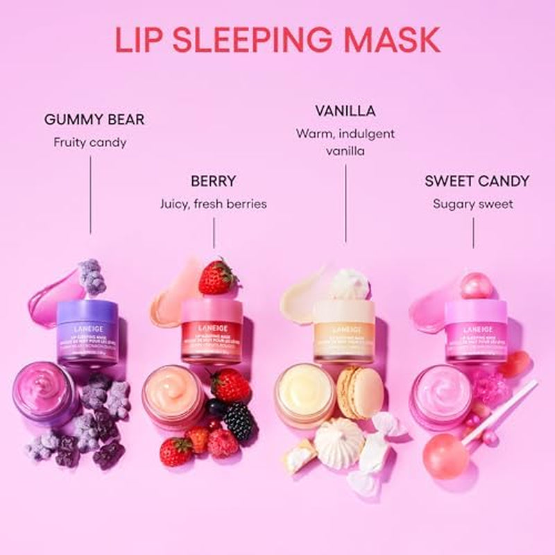 LANEIGE Lip Glowy Balm: Sheer Tinted Lip Treatment Balm Tube with Shea & Murumuru Butters for Hydrating, Moisturizing, Glossy, Non-Sticky Shine, Berry | Korean Skin Care