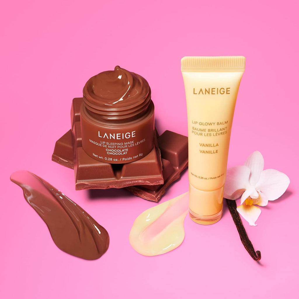 LANEIGE Lip Glowy Balm: Sheer Tinted Lip Treatment Balm Tube with Shea & Murumuru Butters for Hydrating, Moisturizing, Glossy, Non-Sticky Shine, Berry | Korean Skin Care