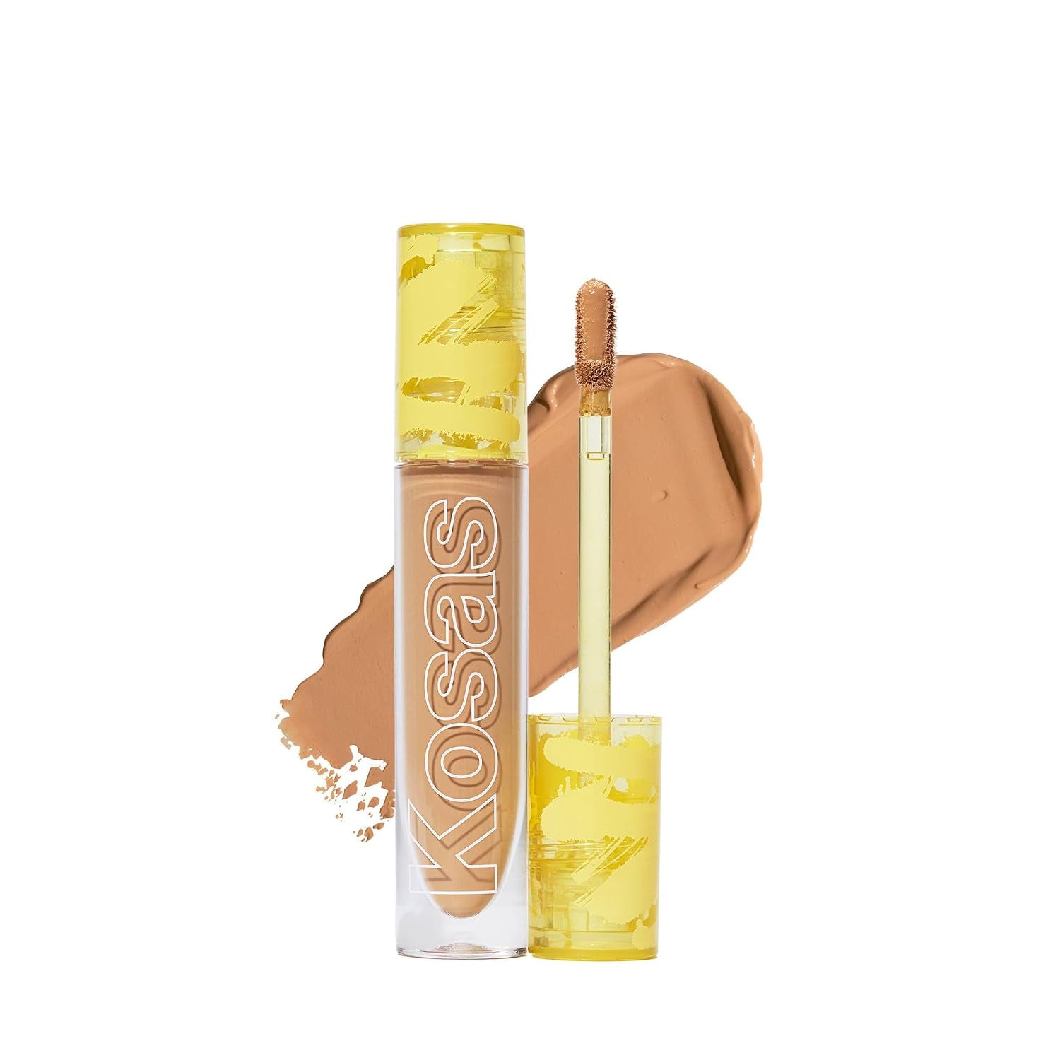 Kosas Revealer Concealer – Medium Coverage Hydrating under Eye & Face Concealer with Hyaluronic Acid, Tone 8.2 W
