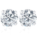 Pompeii 1 Carat (Ctw) Diamond Studs in 14K White Gold Lab Grown (HI,VS)