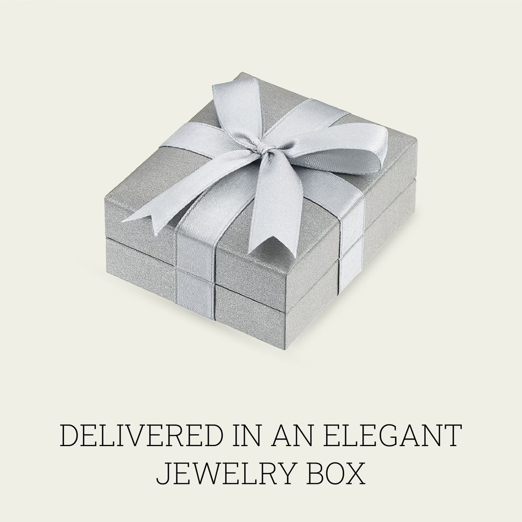 Gilded 1/4 CTW Lab-Grown Diamond Stud Earrings for Women & Men, round Cut 925 Sterling Silver, Hypoallergenic Jewelry - SI1 Clarity F Color