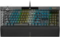 Corsair K100 RGB Optical-Mechanical Wired Gaming Keyboard - QWERTY US Layout, OPX Switches - PBT Double-Shot Keycaps - Elgato Stream Deck and Icue Compatible - Black