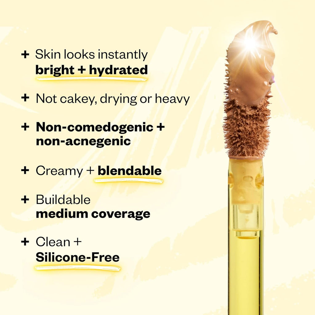 Kosas Revealer Concealer – Medium Coverage Hydrating under Eye & Face Concealer with Hyaluronic Acid, Tone 8.2 W