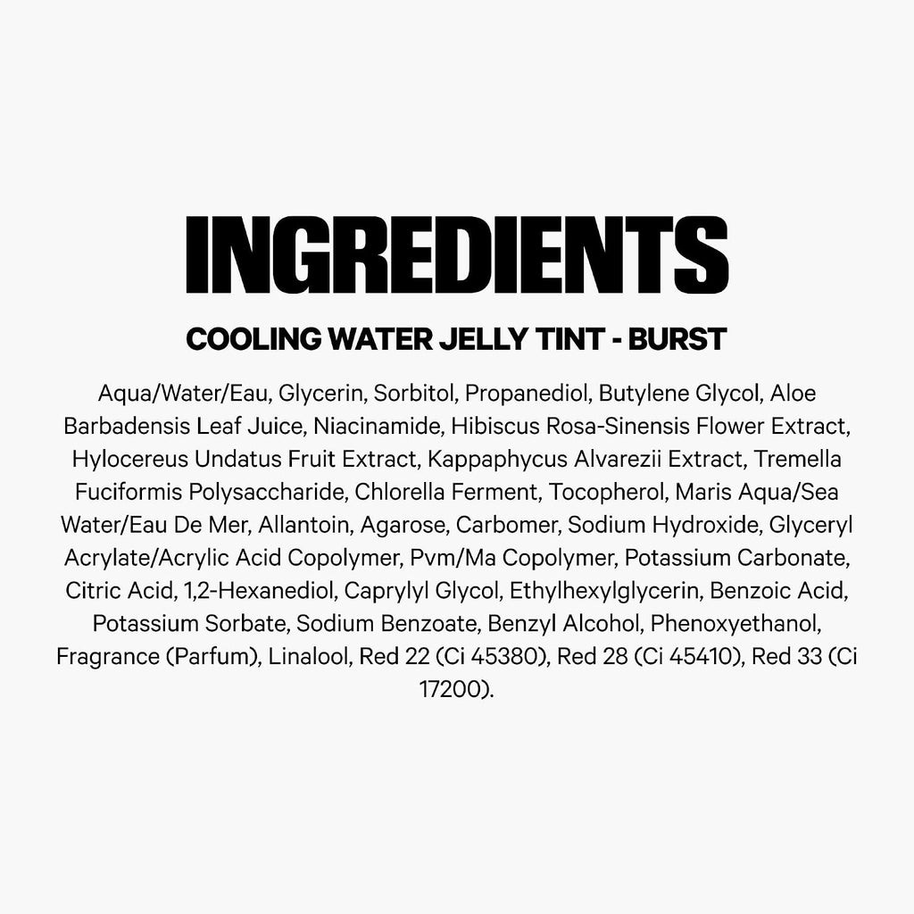 Milk Makeup Cooling Water Jelly Tint – Long-Lasting Sheer Lip + Cheek Stain with Firming Vegan Collagen + Hydrating Aloe – Transfer Proof, Buildable Lip Tint + Blush