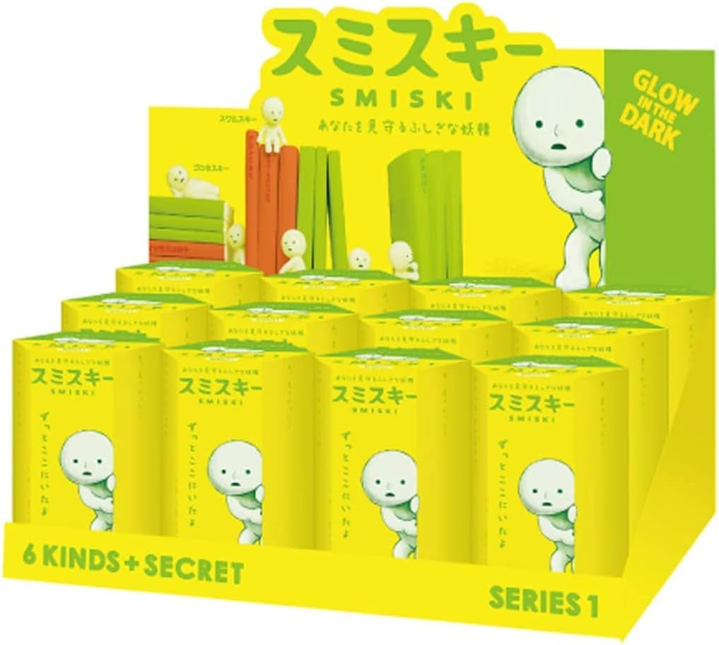 Dreams USA Smiski Glow in the Dark Figure, Series 1, Random Style, 1 Pack