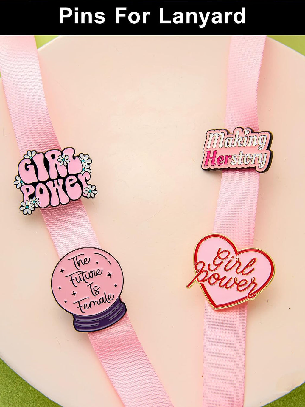 Feminist & Empowerment Enamel Pins Set – Inspirational Pins for Backpacks, Jackets, Hats, Gifts – Collectible Metal Lapel Pins for Women, Girls & Activists – 12-Pack