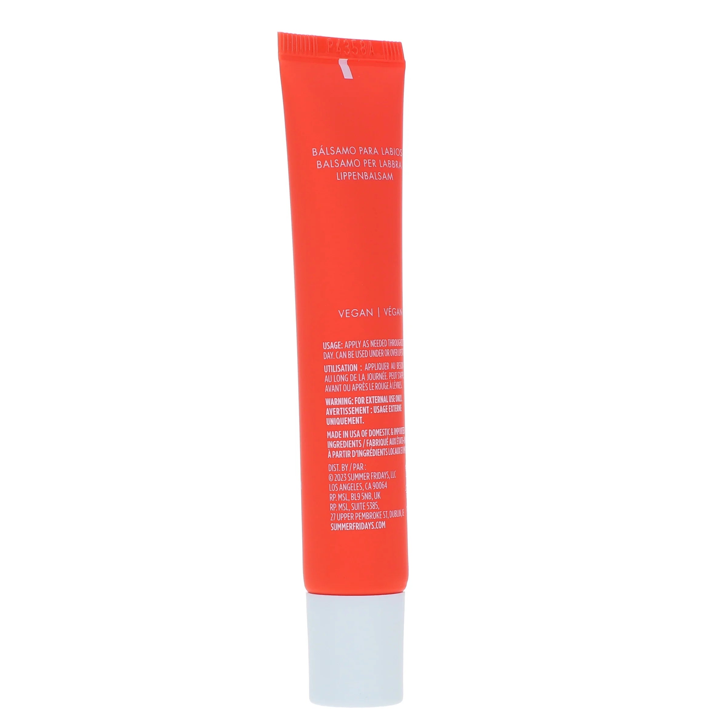 Lip Butter Balm Poppy 0.5 Oz
