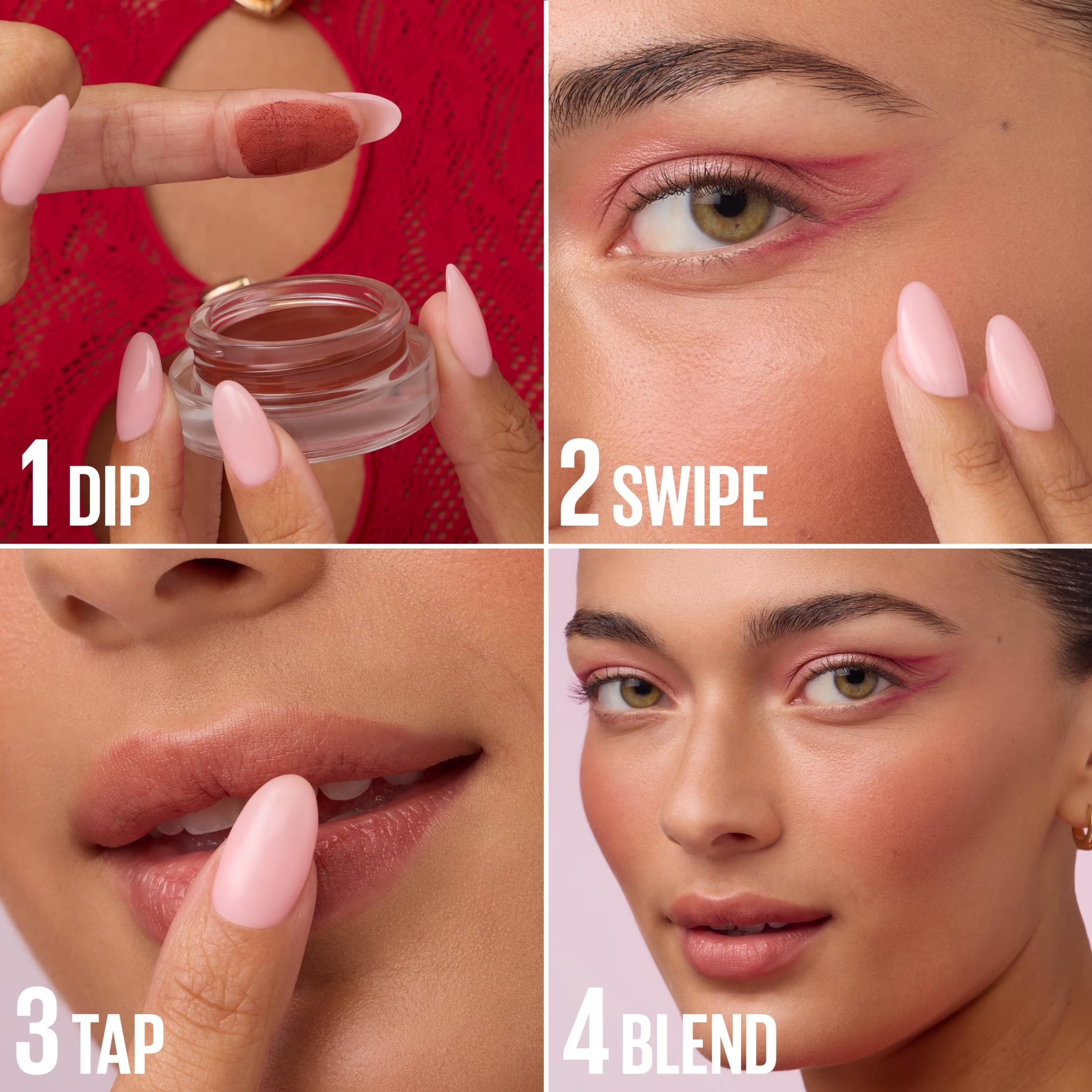 Cloudtopia Whipped Matte Cheek and Lip Mousse Blush, Dreamy Dawn, 2.03 Fl Oz