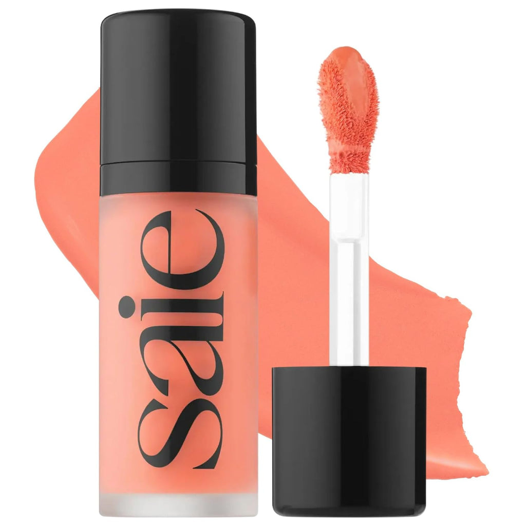 Saie Dew Liquid Blush for Cheeks Trio - Hydrating Cream Blush Stick Set with a Blendable + Buildable Formula - Skincare Infused Dewy Face Blushes for a Natural Flush - Baby, Sweetie, & Spicy (3 Count)