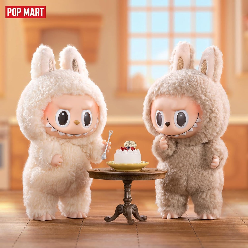 Pop Mart Labubu the Monsters Tasty Macarons Vinyl Plush Pendant Single Blind Box