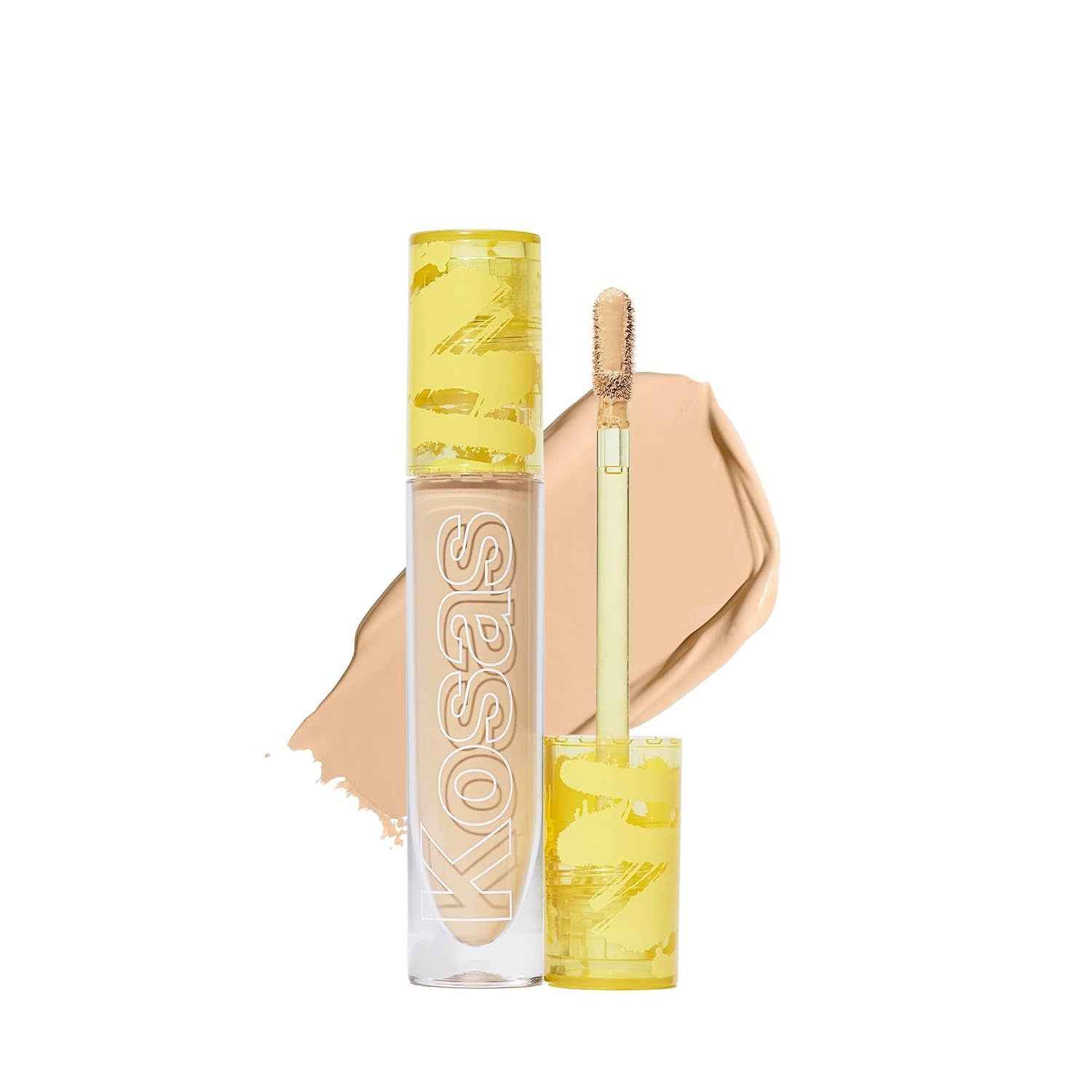 Kosas Revealer Concealer – Medium Coverage Hydrating under Eye & Face Concealer with Hyaluronic Acid, Tone 8.2 W