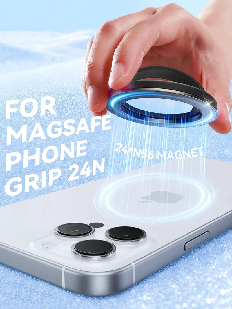 JOYROOM Magnetic Phone Grip Silicone Finger Loop Grip Stylish Twinkle Glitter Phone Grip for Iphone Sumsang Xiaomi LG ZS500