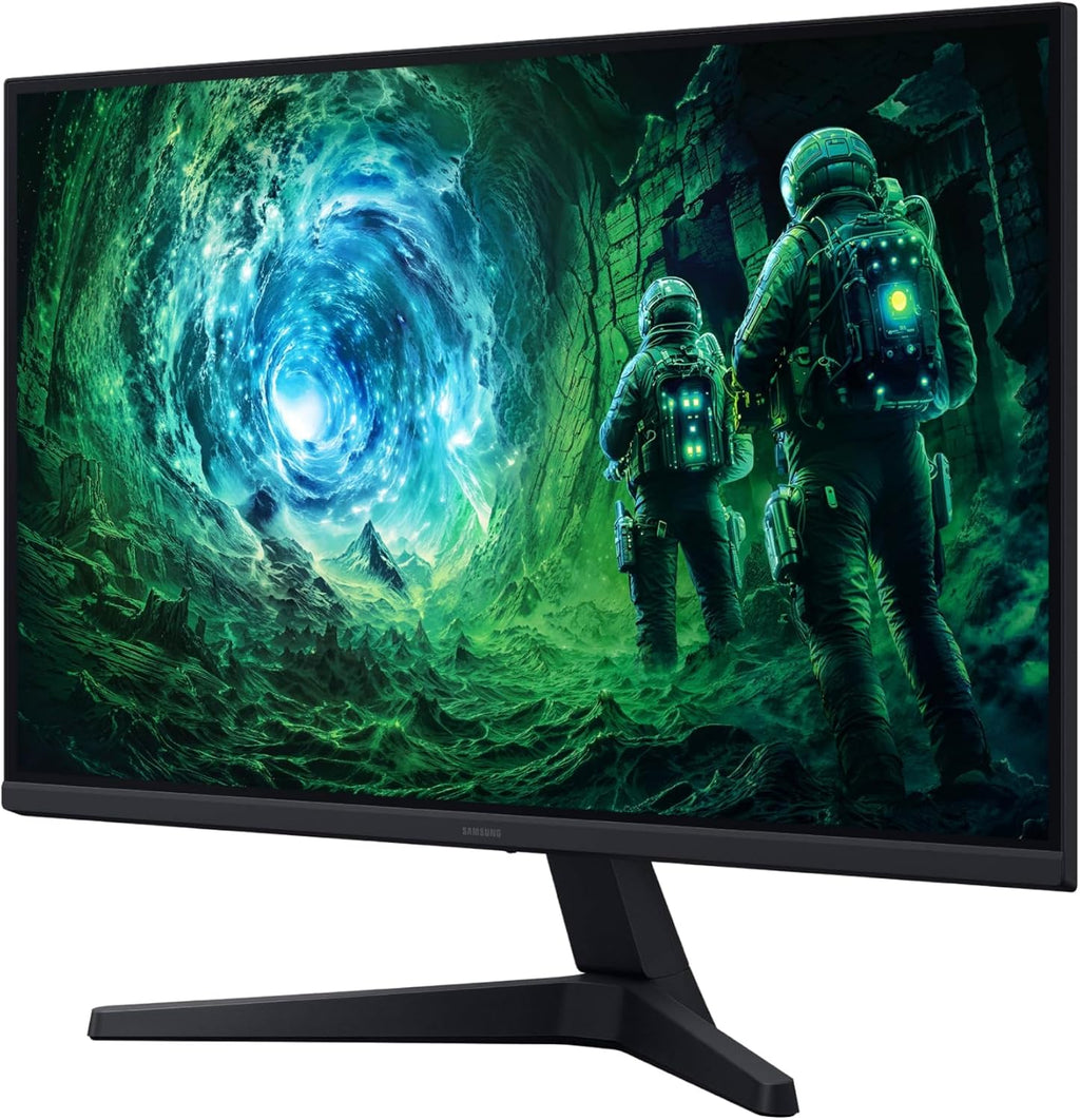 SAMSUNG 27” Odyssey G5 G53F QHD Resolution Gaming Monitor, HDR10, 200Hz Refresh Rate, IPS Panel, AMD Freesync™ Premium, Black Equalizer, Auto Source Switch, LS27FG532ENXZA