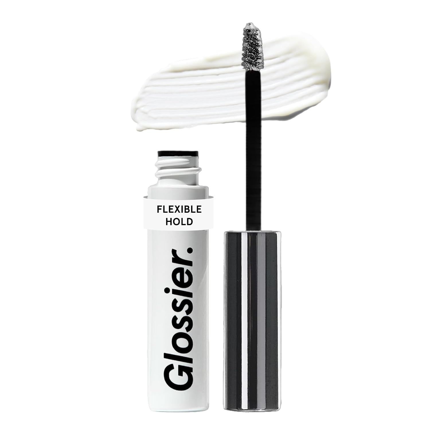 Glossier Boy Brow, Brown Eyebrow Gel & Volumizing Pomade - Creamy Tinted Brow Gel, Defines, Conditions & Thickens - Flexible Hold, No Stiffness, Beeswax & Hyaluronic Acid - Dermatologist Tested
