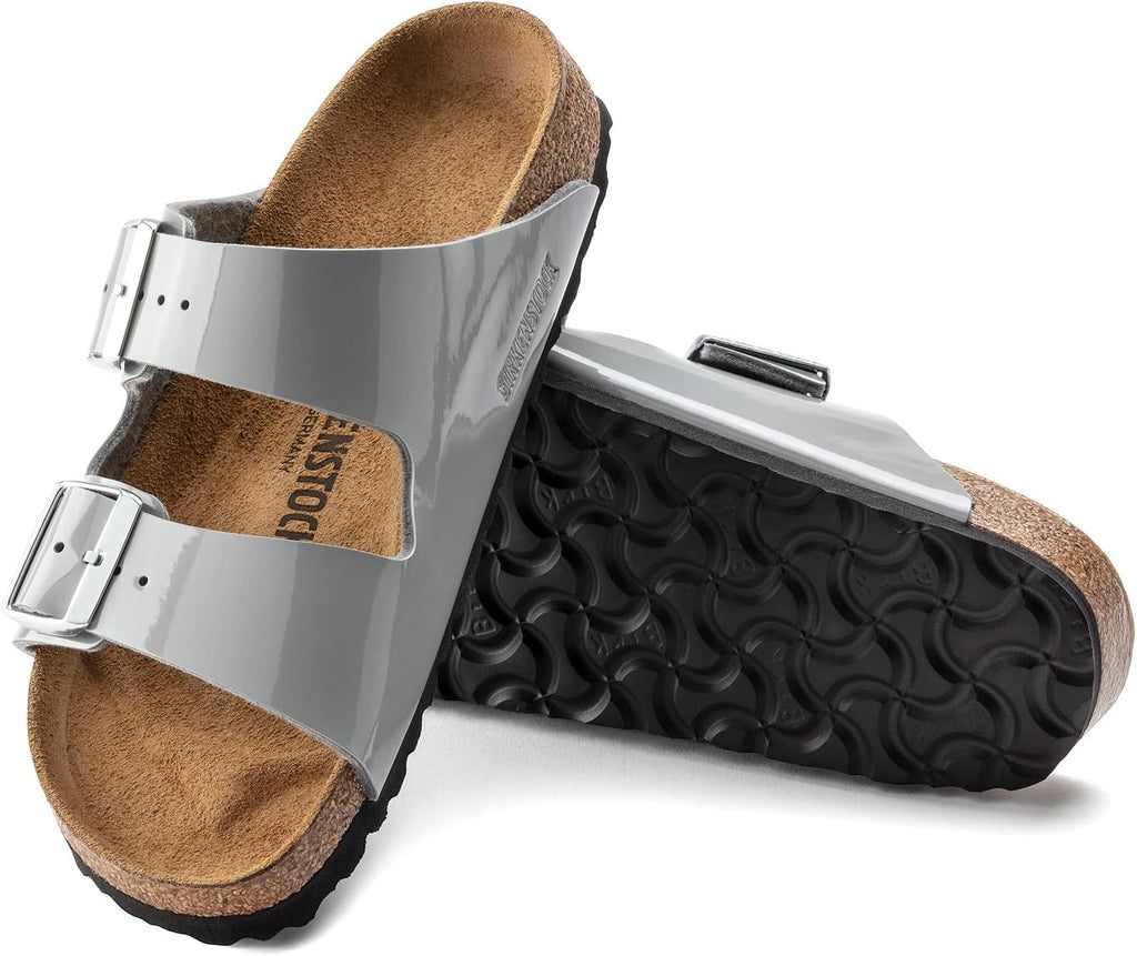 Birkenstock Arizona Sandals Alloy PT Birko-Flor N 38 N EU 7-7.5 Narrow Women5-5.5 Narrow Men