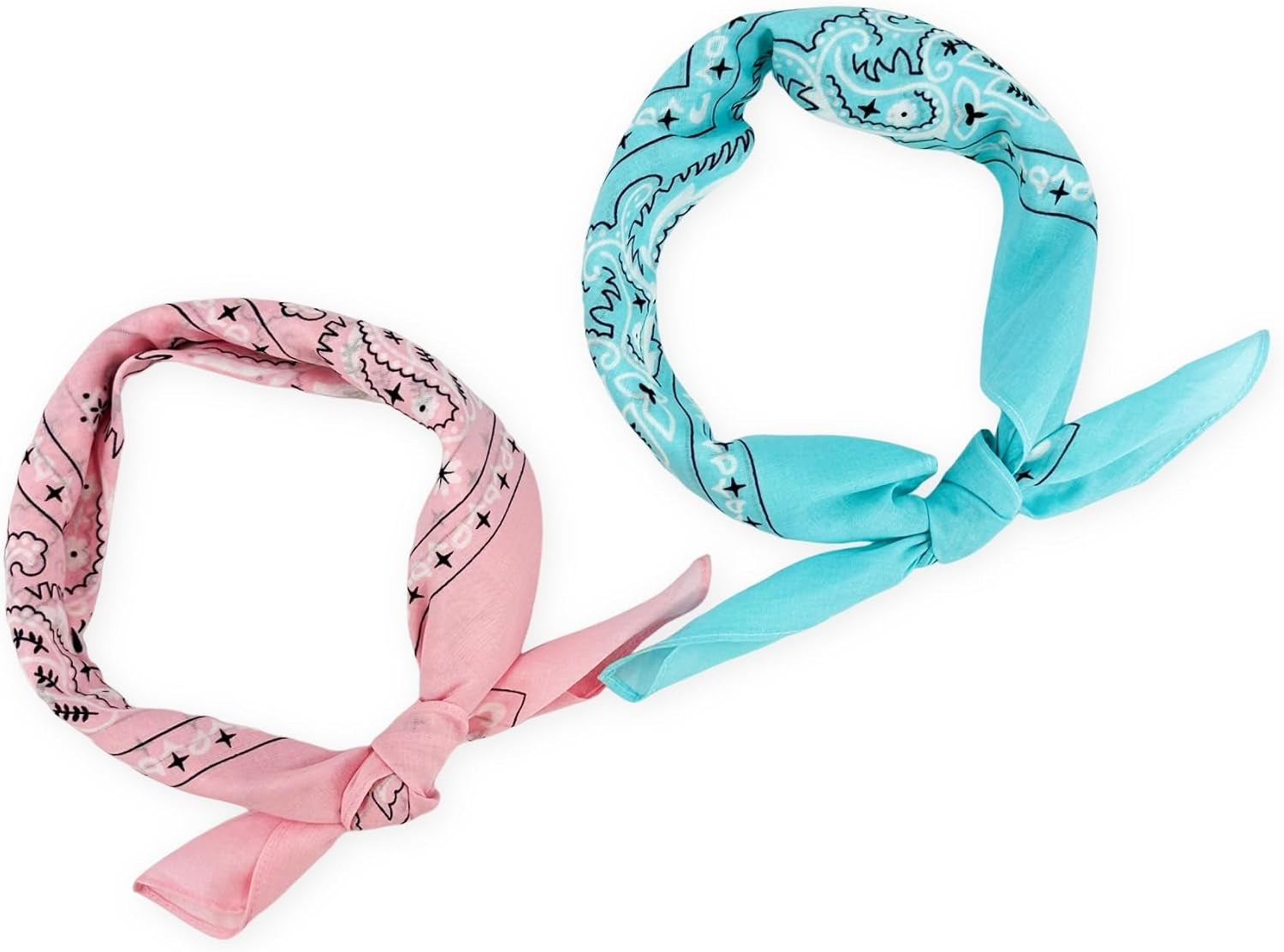 Vamqor Bandana Single Pack & Double Pack Cotton for Men and Women 22 Inch