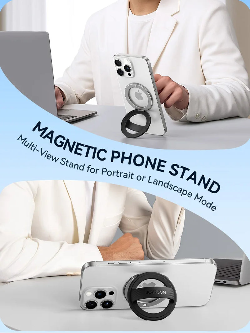 JOYROOM Magnetic Phone Grip Silicone Finger Loop Grip Stylish Twinkle Glitter Phone Grip for Iphone Sumsang Xiaomi LG ZS500
