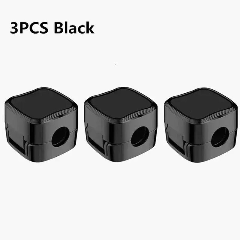 Magnetic Phone Cable Clips Cable Smooth Adjustable Cord Holder under Desk Management Wire Keeper Cable Organizer Clips Holder