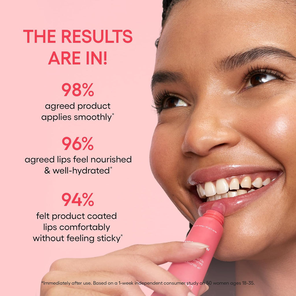 LANEIGE Lip Glowy Balm: Sheer Tinted Lip Treatment Balm Tube with Shea & Murumuru Butters for Hydrating, Moisturizing, Glossy, Non-Sticky Shine, Berry | Korean Skin Care