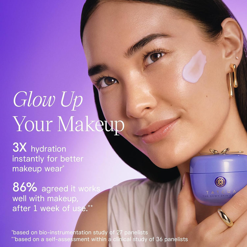 TATCHA the Dewy Skin Cream | Rich Line-Plumping Face Moisturizer | Helps Replenish Ceramides and Intensely Hydrate Dry & Combo Skin with Japanese Purple Rice, Hyaluronic Acid, & Hadasei-3