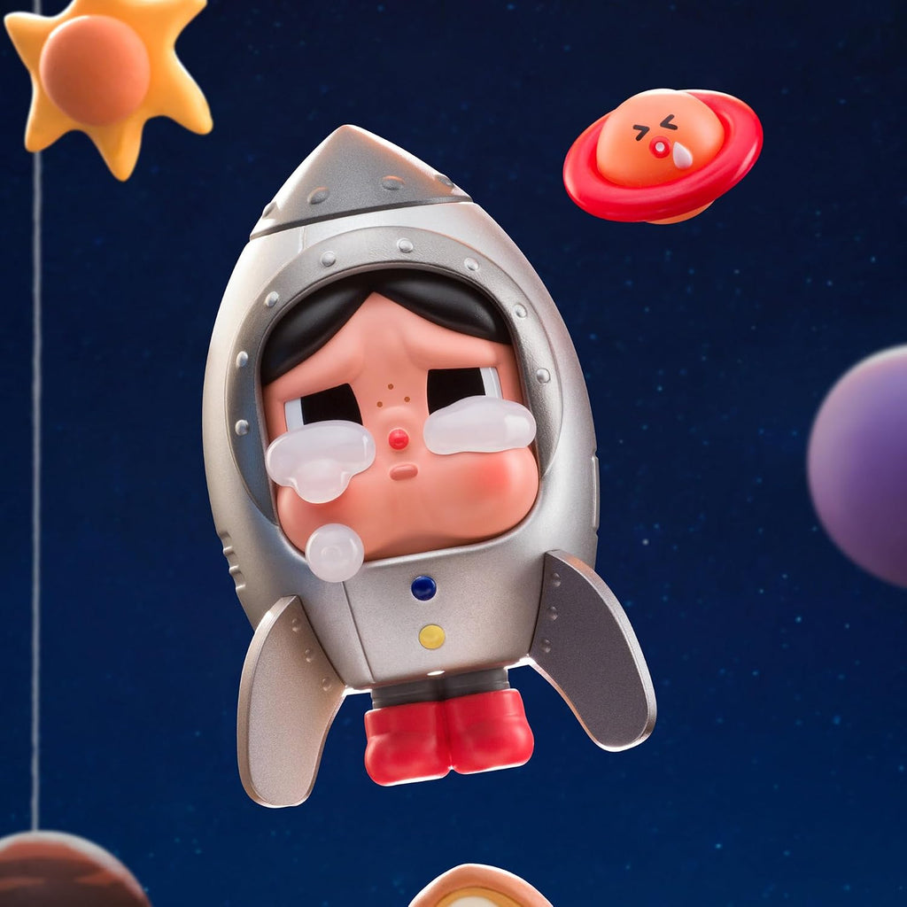 POP MART Crybaby Crying to the Moon Series Blind Box Figures, Collectible Toys Home Decorations, Holiday Birthday Gifts for Girls and Boys, Whole Set