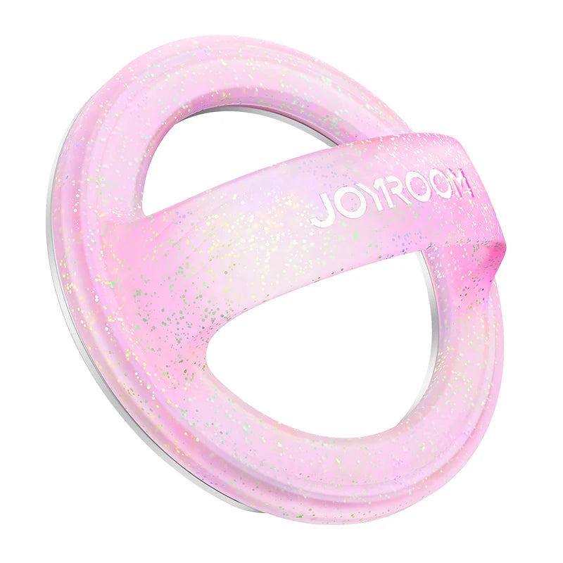 JOYROOM Magnetic Phone Grip Silicone Finger Loop Grip Stylish Twinkle Glitter Phone Grip for Iphone Sumsang Xiaomi LG ZS500