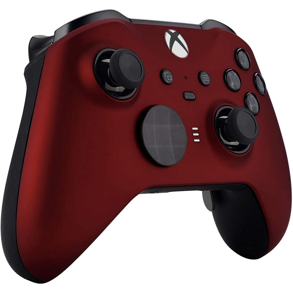 Custom Controllerzz Elite Series 2 Controller Compatible with Xbox One, Xbox Series S and Xbox Series X (Red)