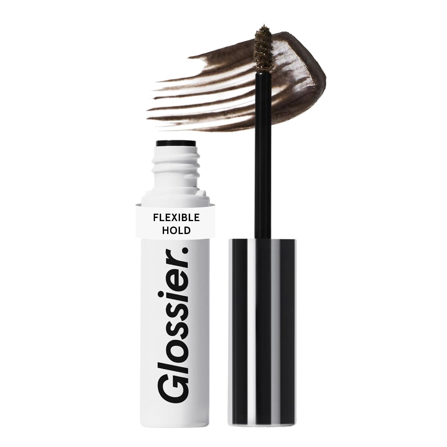 Glossier Boy Brow, Brown Eyebrow Gel & Volumizing Pomade - Creamy Tinted Brow Gel, Defines, Conditions & Thickens - Flexible Hold, No Stiffness, Beeswax & Hyaluronic Acid - Dermatologist Tested