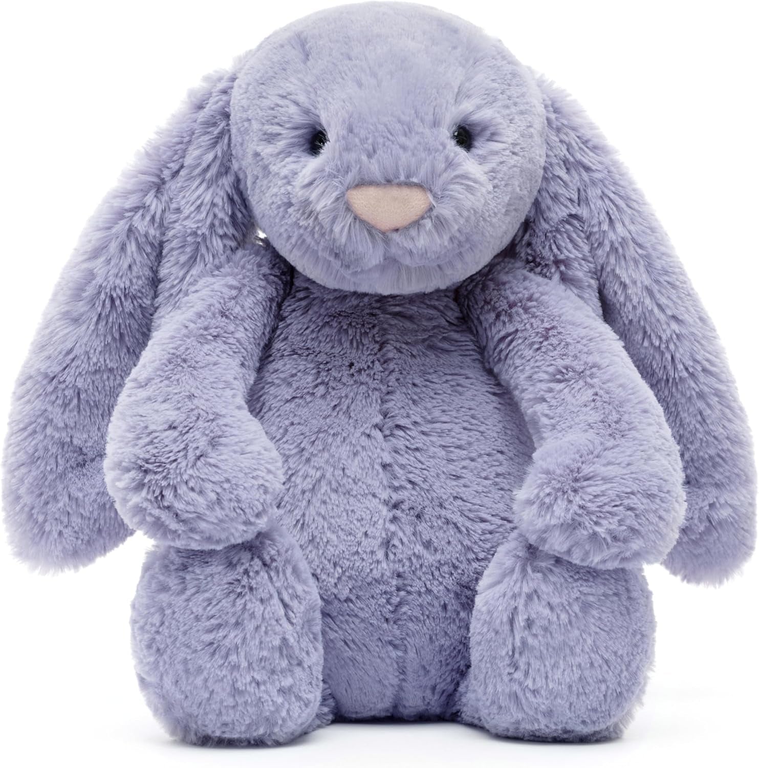 Jellycat Bashful Viola Bunny Stuffed Animal Plush Toy, Medium, Purple