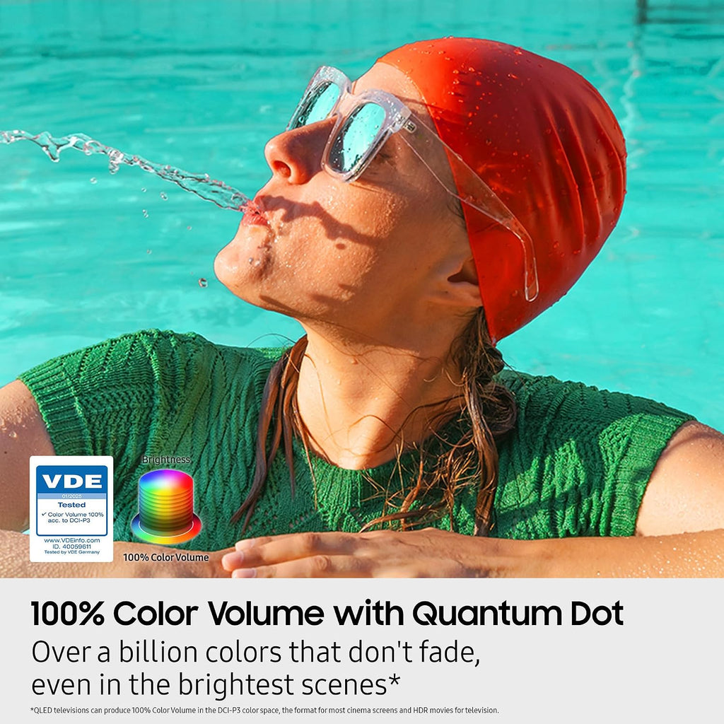 Samsung 65” Class, QLED, 4K, QLED Smart TV, 2025 (QN65Q6FAAFXZA)