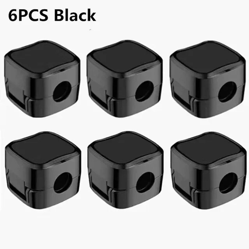 Magnetic Phone Cable Clips Cable Smooth Adjustable Cord Holder under Desk Management Wire Keeper Cable Organizer Clips Holder