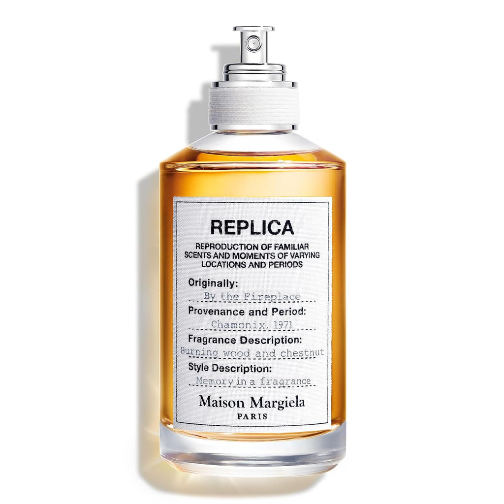 Maison Margiela - Replica - by the Fireplace Eau De Toilette - Warm & Spicy Fragrance - with Chestnut, Wood & Vanilla