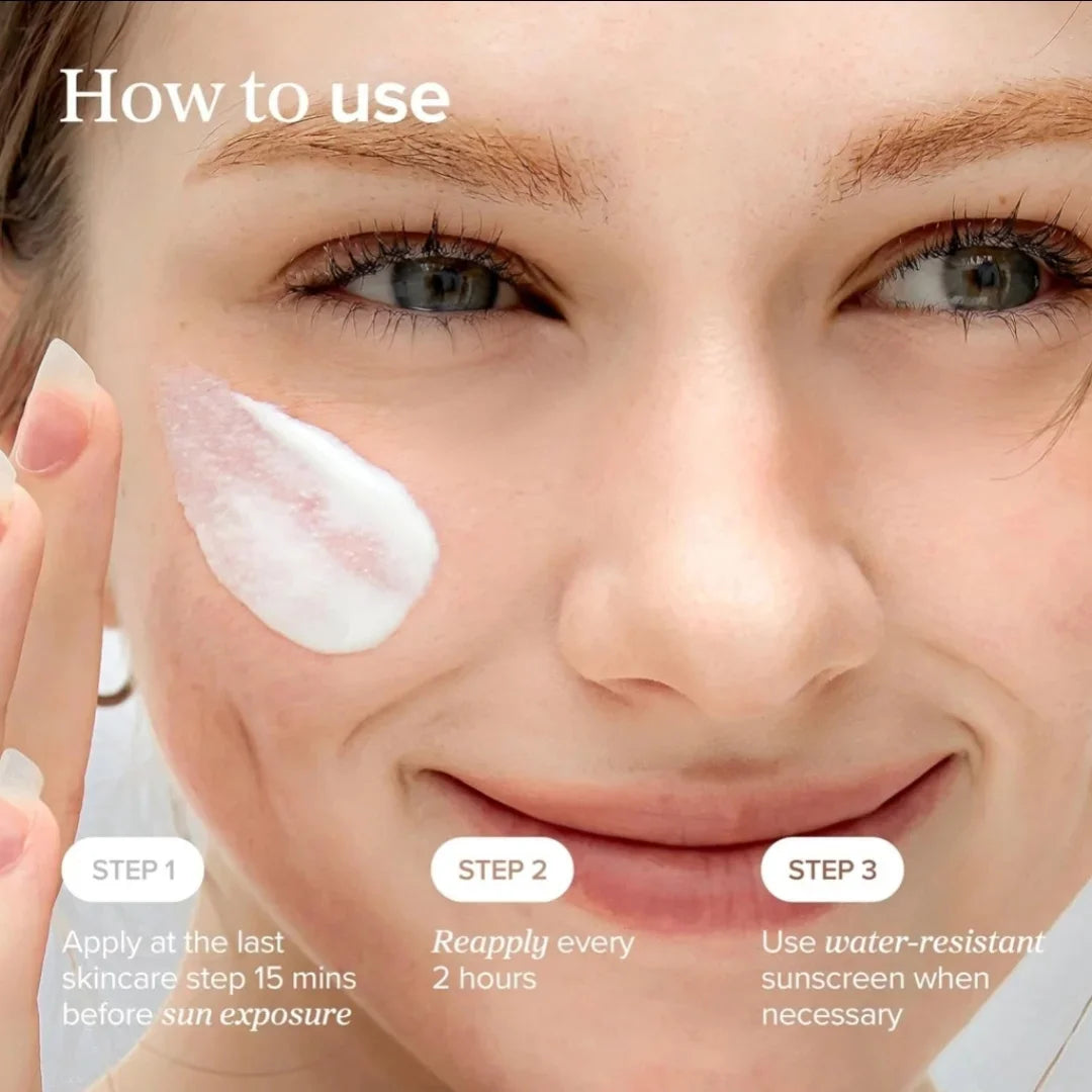 SPF50+  Sunscreen Korean Rice Probiotic Solar Blocker Skin Cream anti UV Sun Block Facial Mild Moisturizer 50Ml