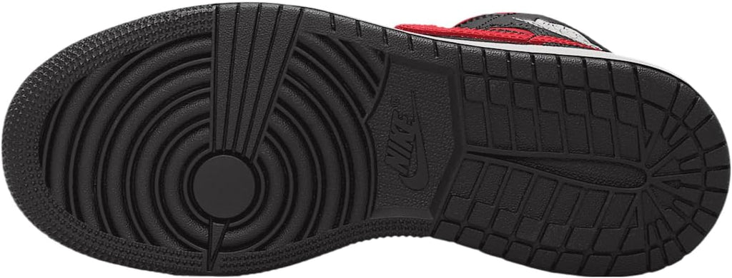 AIR JORDAN 1 MID (GS) "BLACK/VARSITY RED-SUMMIT WHITE"