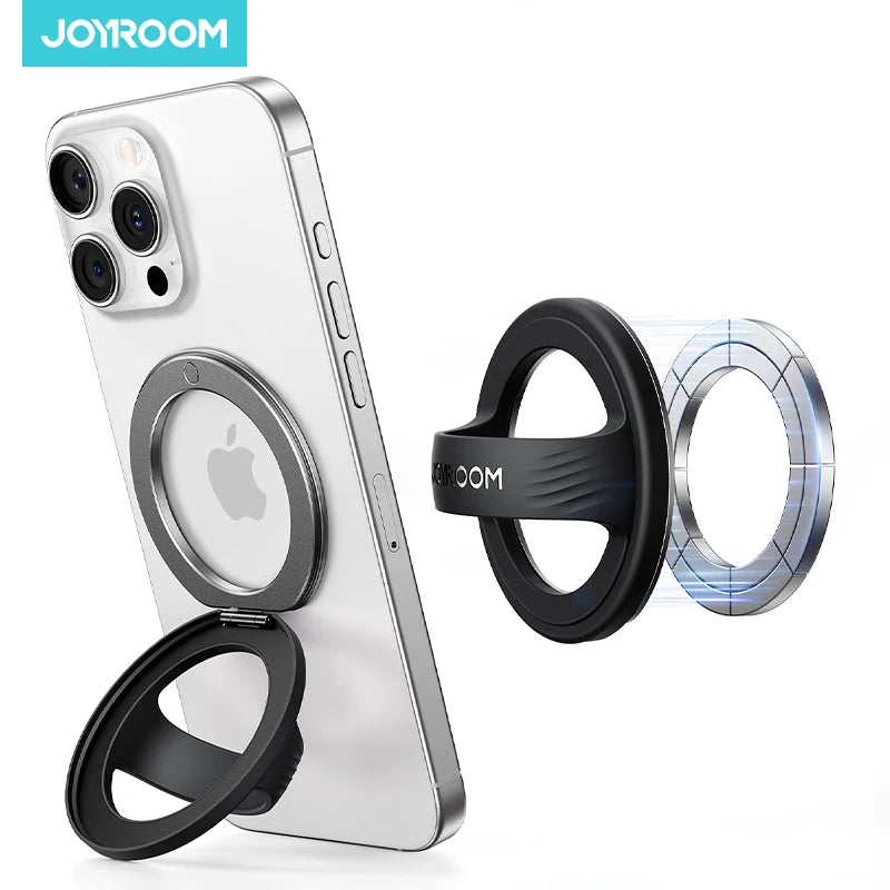 JOYROOM Magnetic Phone Grip Silicone Finger Loop Grip Stylish Twinkle Glitter Phone Grip for Iphone Sumsang Xiaomi LG ZS500