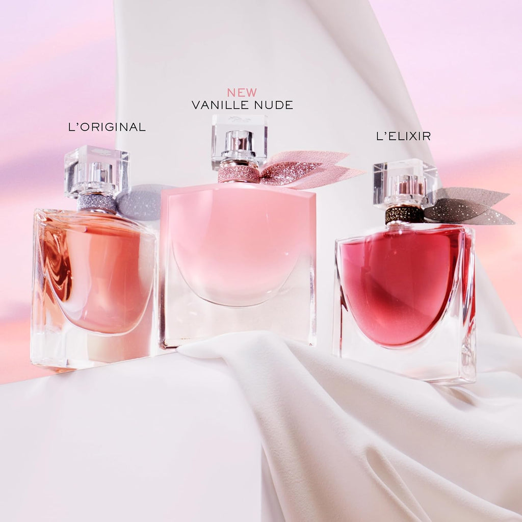 Lancôme La Vie Est Belle La Vie Vanille Nude Eau De Parfum - Long Lasting Fragrance with Notes of Solar Jasmine, Glazed Bourbon Vanilla, White Musk - Floral & Sweet Women'S Perfume