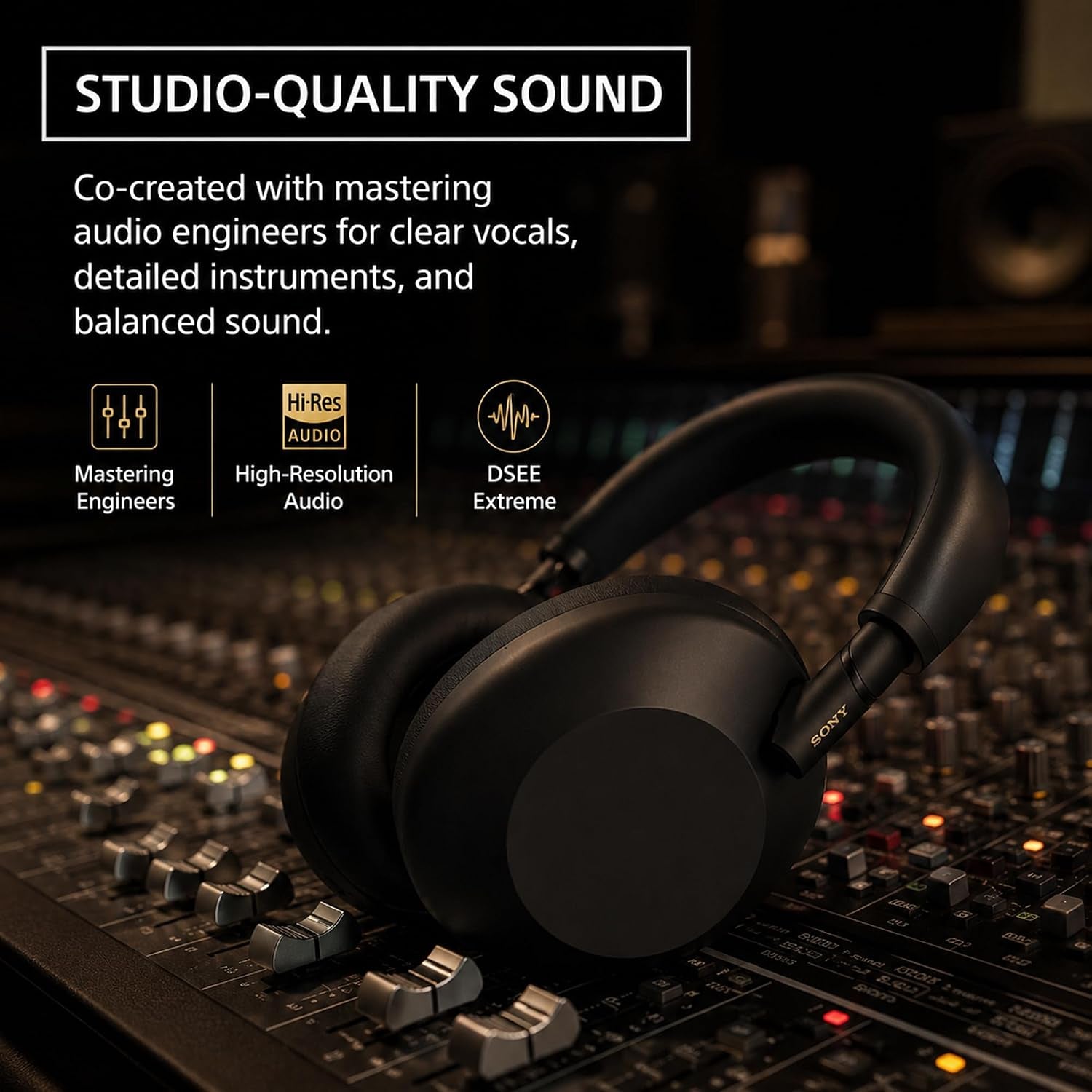 Sony WH-1000XM6 the Best Noise Canceling Wireless Headphones, HD NC Processor QN3, 12 Microphones, Adaptive NC Optimizer, Mastered by Engineers, Studio-Quality, 30-Hour Battery with Deco Guide Bundle