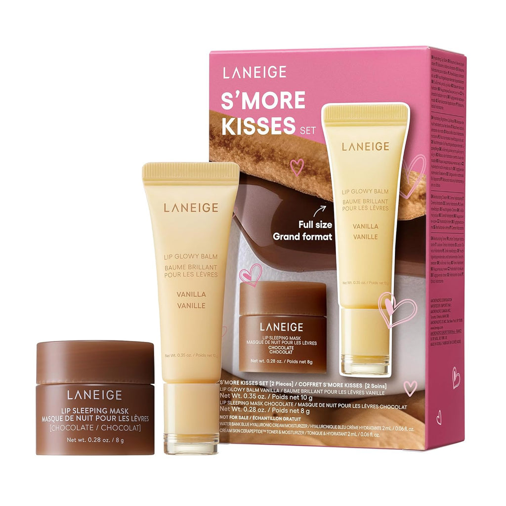 LANEIGE Lip Glowy Balm: Sheer Tinted Lip Treatment Balm Tube with Shea & Murumuru Butters for Hydrating, Moisturizing, Glossy, Non-Sticky Shine, Berry | Korean Skin Care