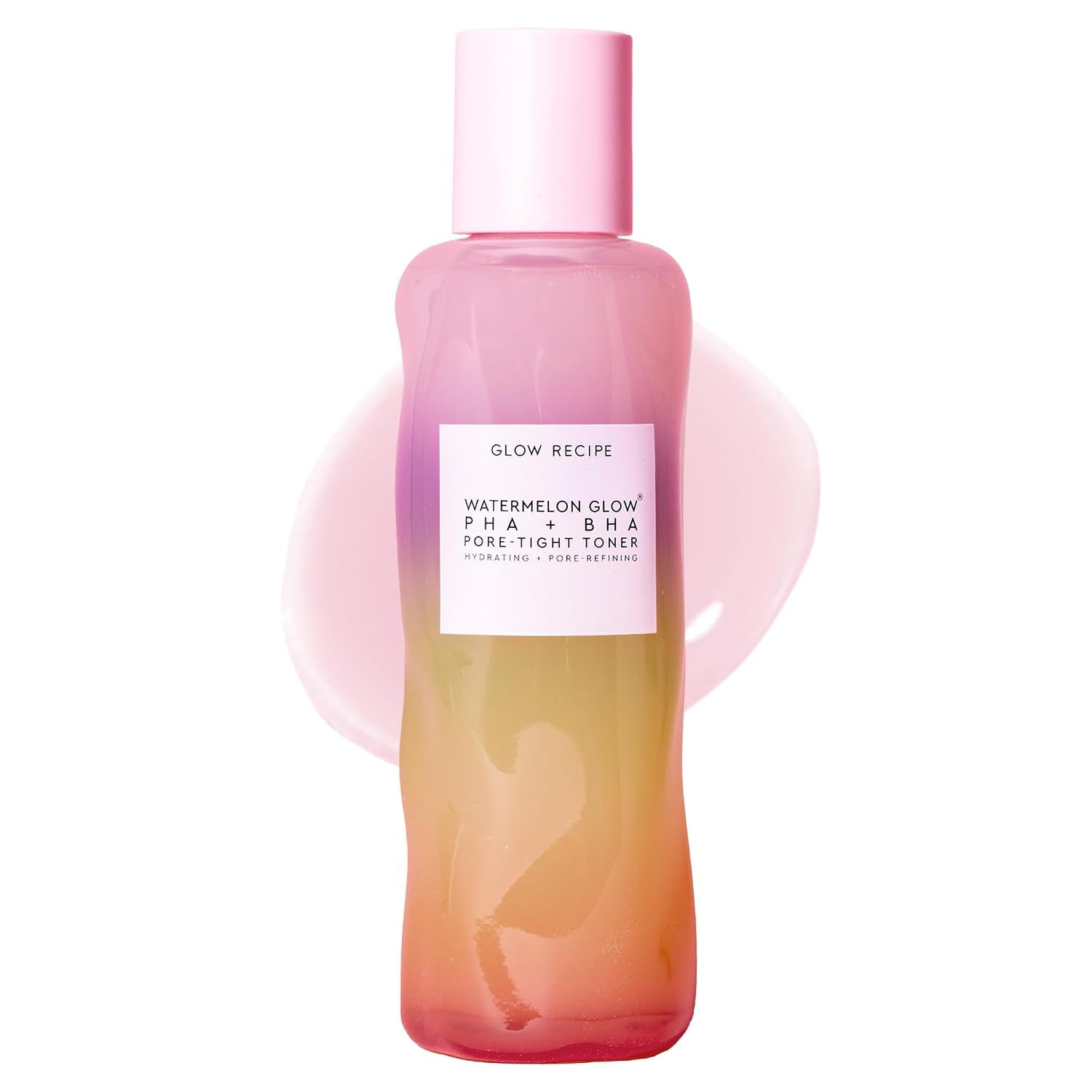 Glow Recipe Limited Edition Pride PHA + BHA Face Toner - Skin Care Toner, Pore Minimizer & Gentle Face Exfoliant - Soothing, Tightening & Hydrating Toner with Hyaluronic Acid & Watermelon (150Ml)