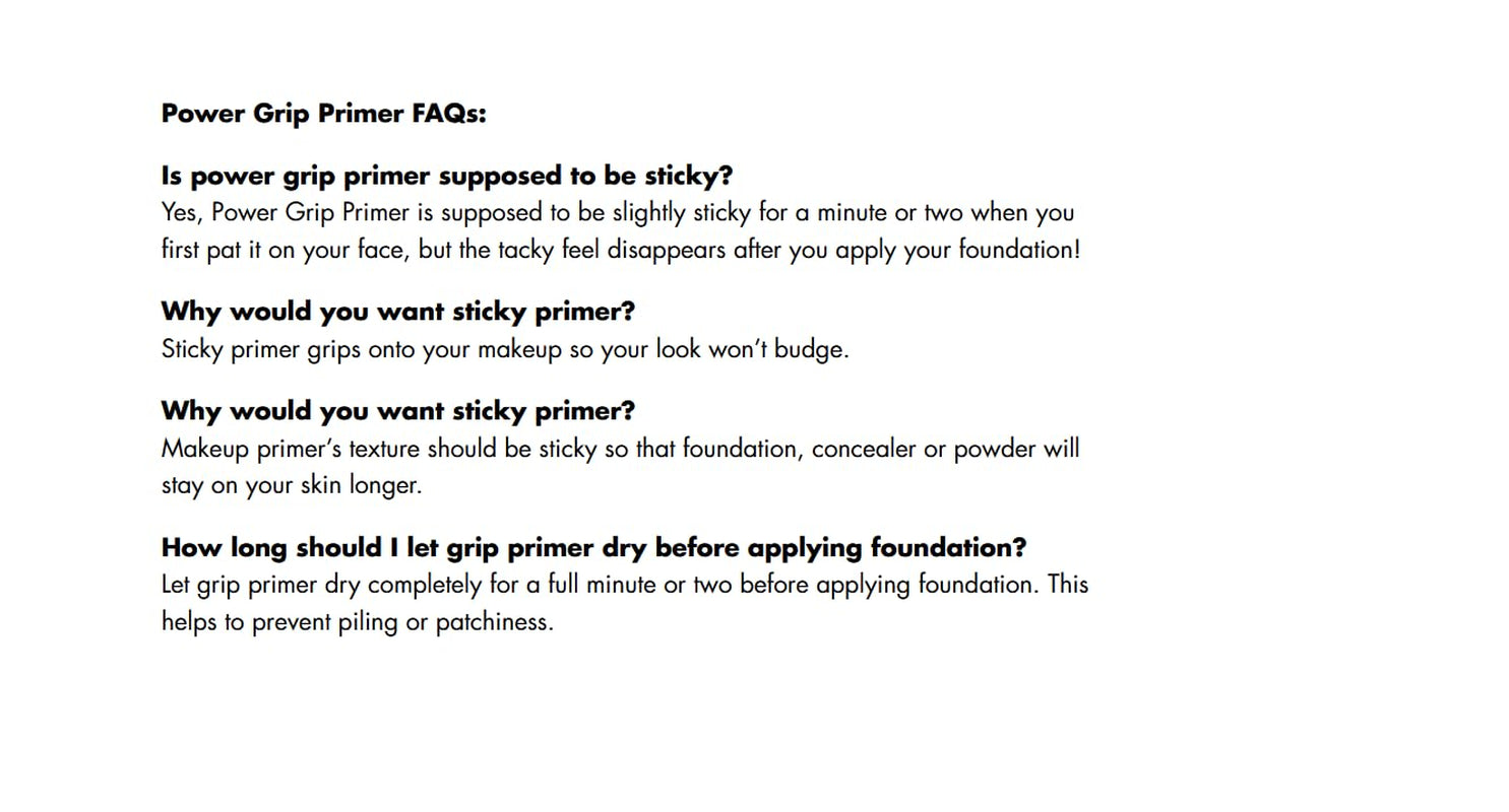 E.L.F. Power Grip Primer, Gel-Based & Hydrating Face Primer for Smoothing Skin & Gripping Makeup, Moisturizing & Priming, Vegan & Cruelty-Free, 0.811 Fl Oz