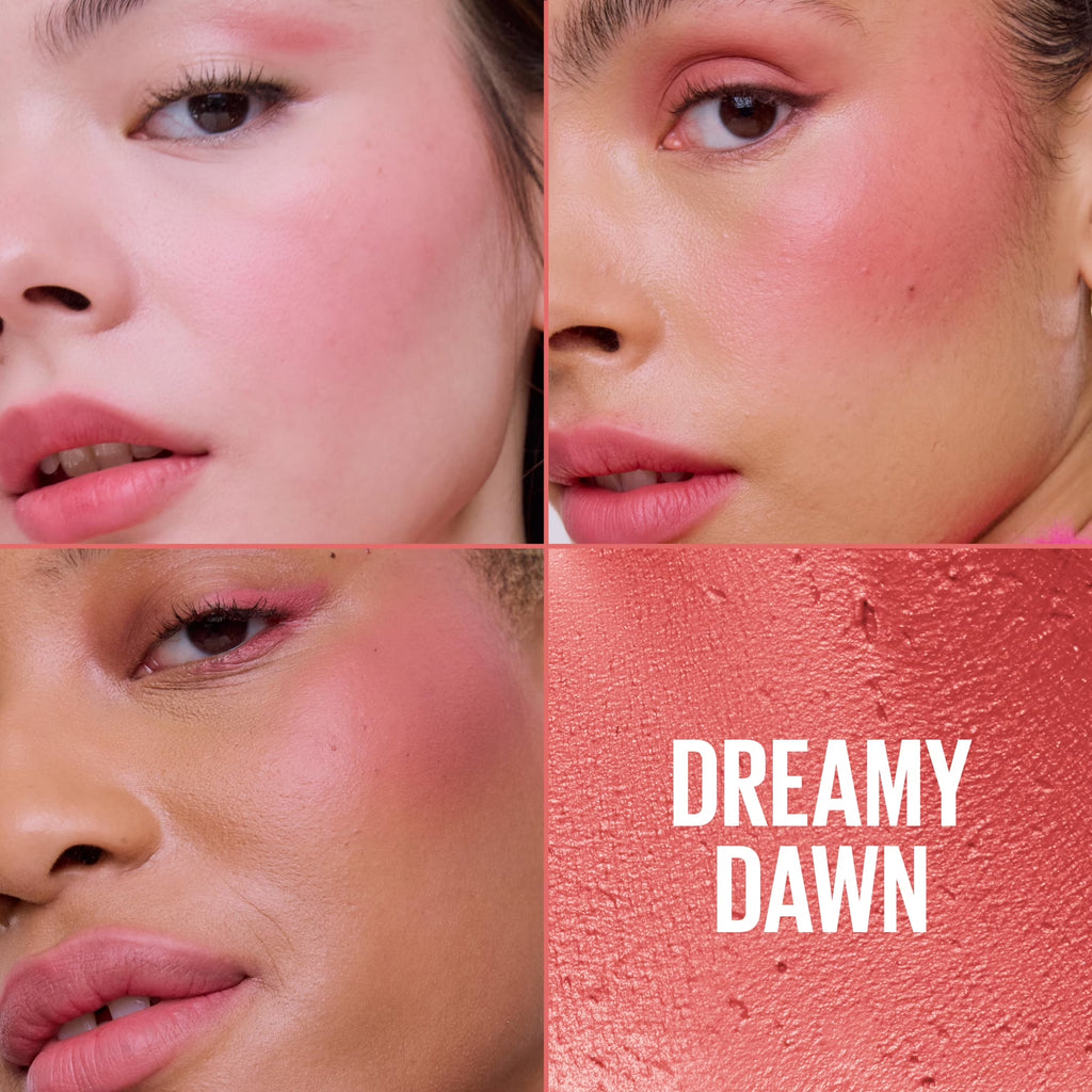 Cloudtopia Whipped Matte Cheek and Lip Mousse Blush, Dreamy Dawn, 2.03 Fl Oz