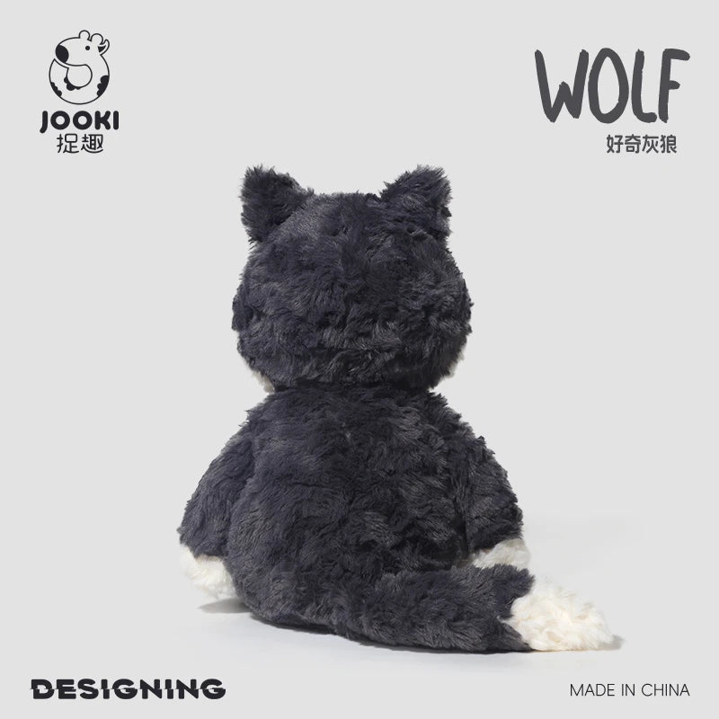 Gray Wolf Plush Toy (40cm)