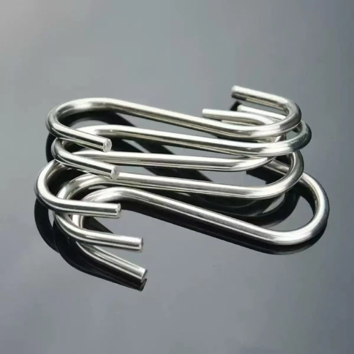 Stainless Steel S-Hooks (10-Pack)